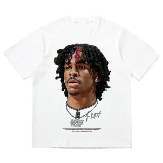 Cotton Fashion Brand Y2K Top Summer Trend Youth American Street Hip-hop Basketball T-shirt Men and Women All The Fashion Brand